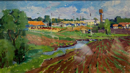 Oil painting Landscapes Fomin Anatoly Nikiforovich