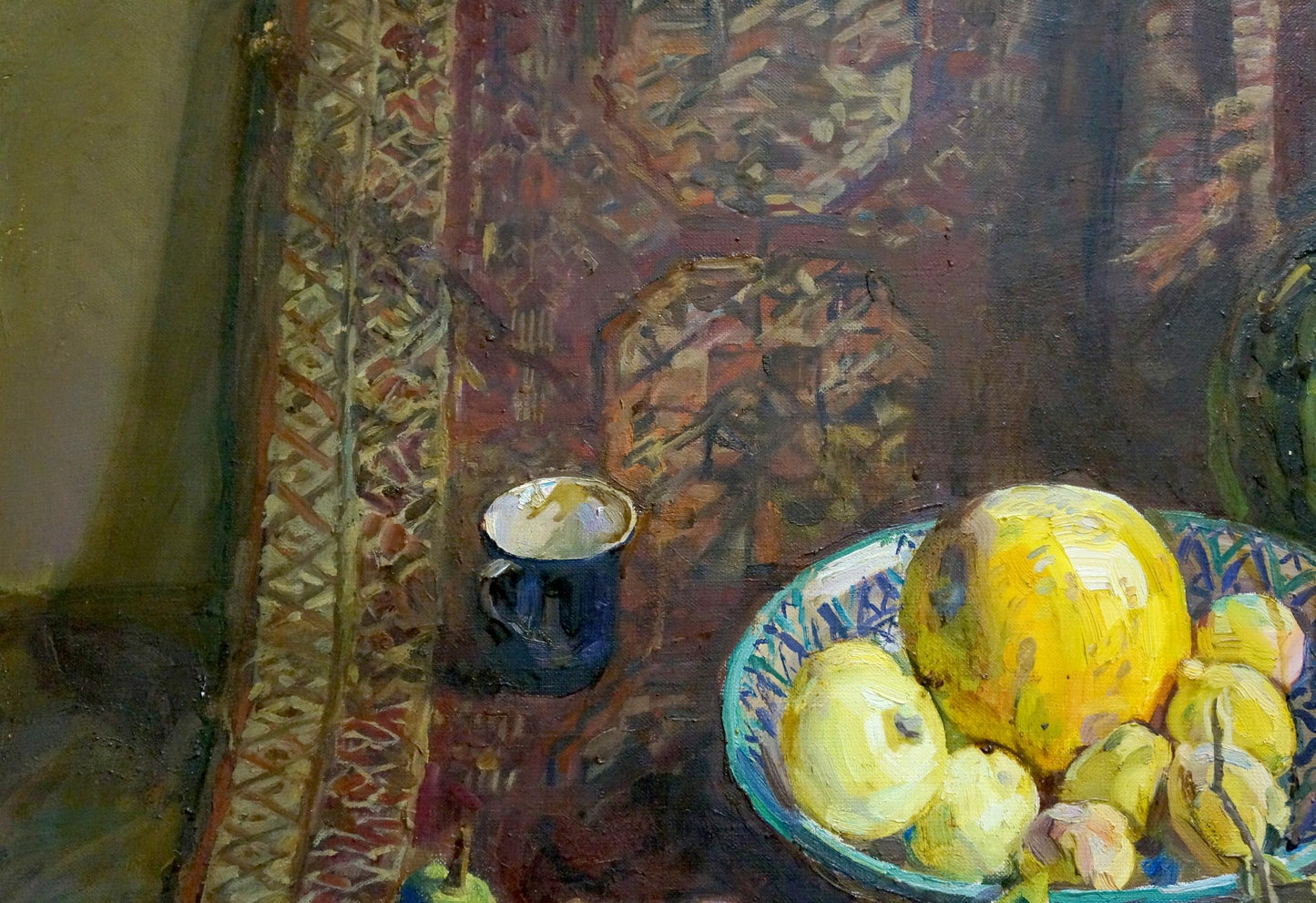 Oil painting Fruits Zhuravlev Viktor Nikiforovich