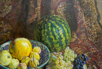 Oil painting Fruits Zhuravlev Viktor Nikiforovich