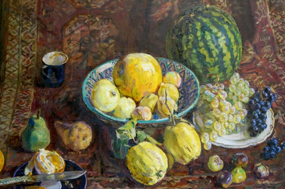 Oil painting Fruits Zhuravlev Viktor Nikiforovich