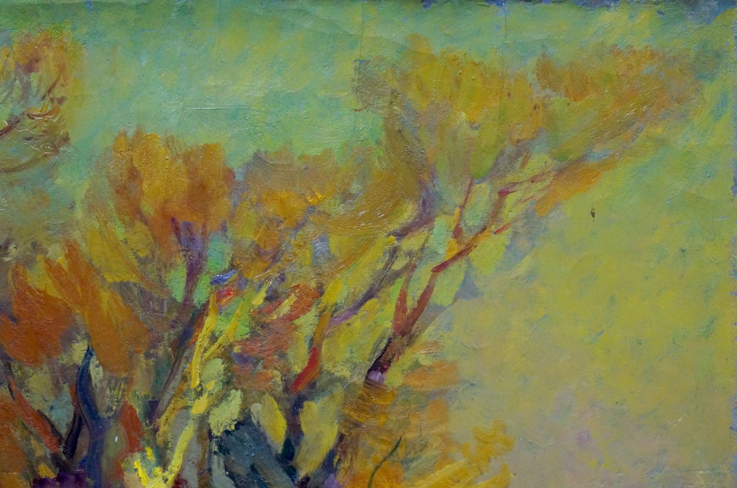 Oil painting Gold autumn Minka Alexander Fedorovich