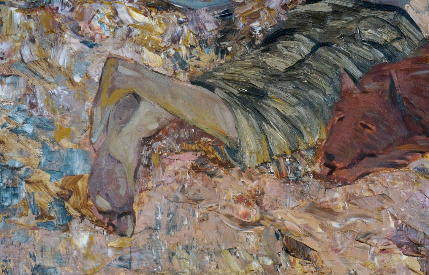 Oil painting On the shore Kuts Vladimir Vladislavovich