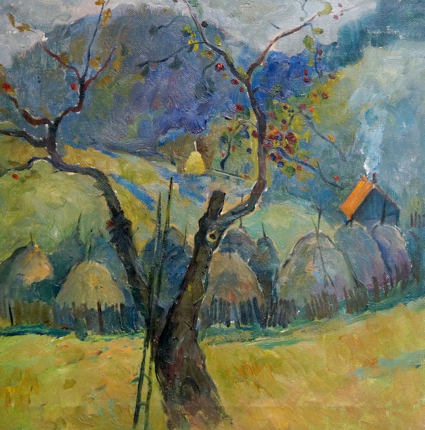 Oil painting Landscape Litvinov Alexander Semenovich
