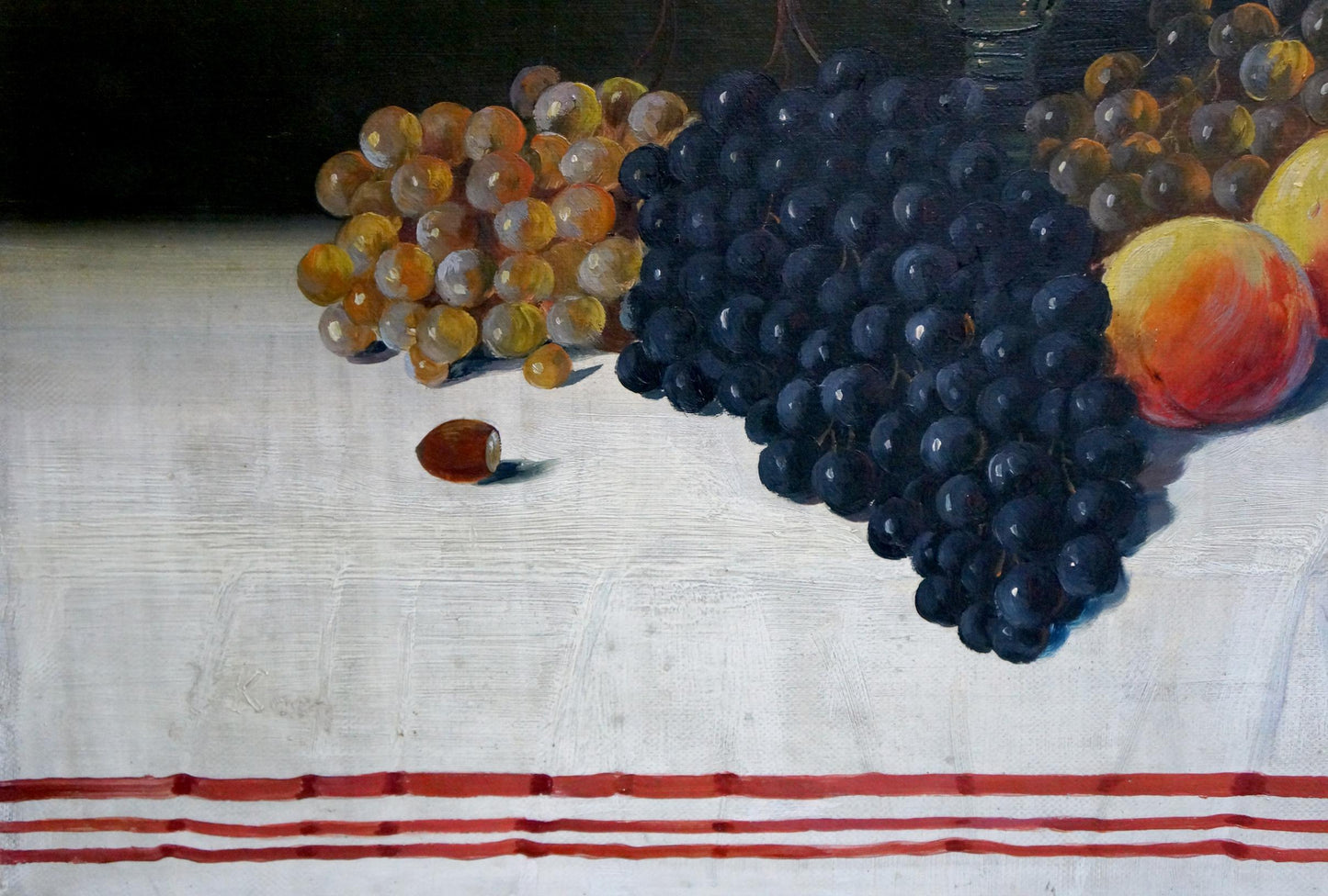 Oil painting Sweet joy. Grape