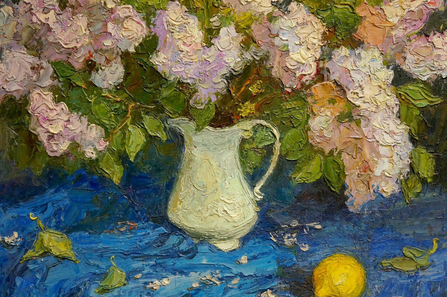 Oil painting Flowers Olkhov Vladimir Nikolaevich