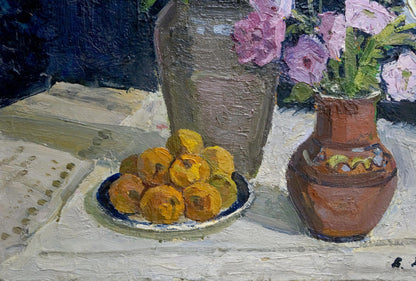 Oil painting Flowers Vladimir Zhugan