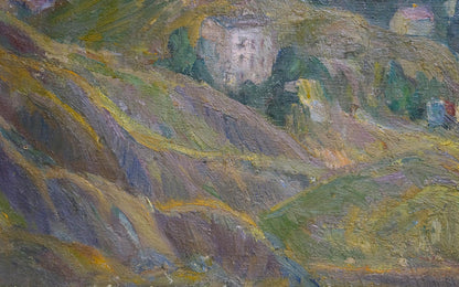 Oil painting Landscape Lebedeva V.N.