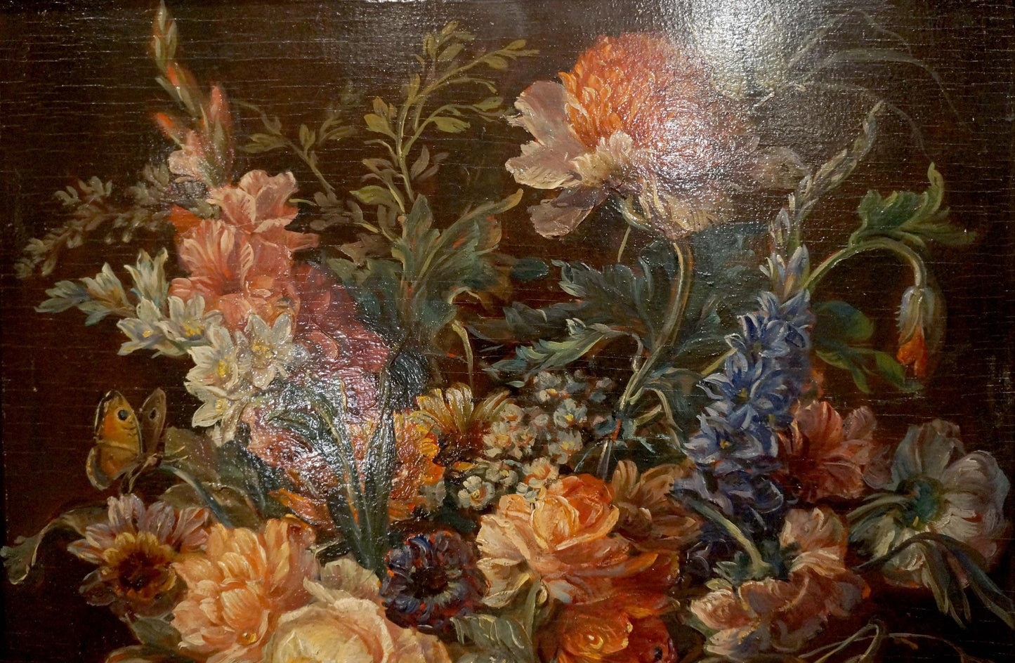 Oil painting Bouquet of colorful flowers European artist