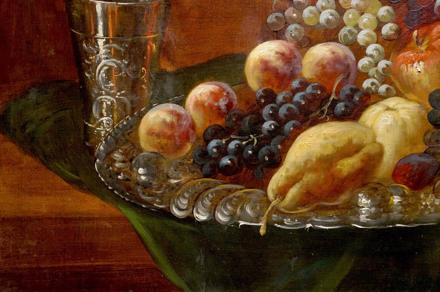 Oil painting Still life Huber Ed.