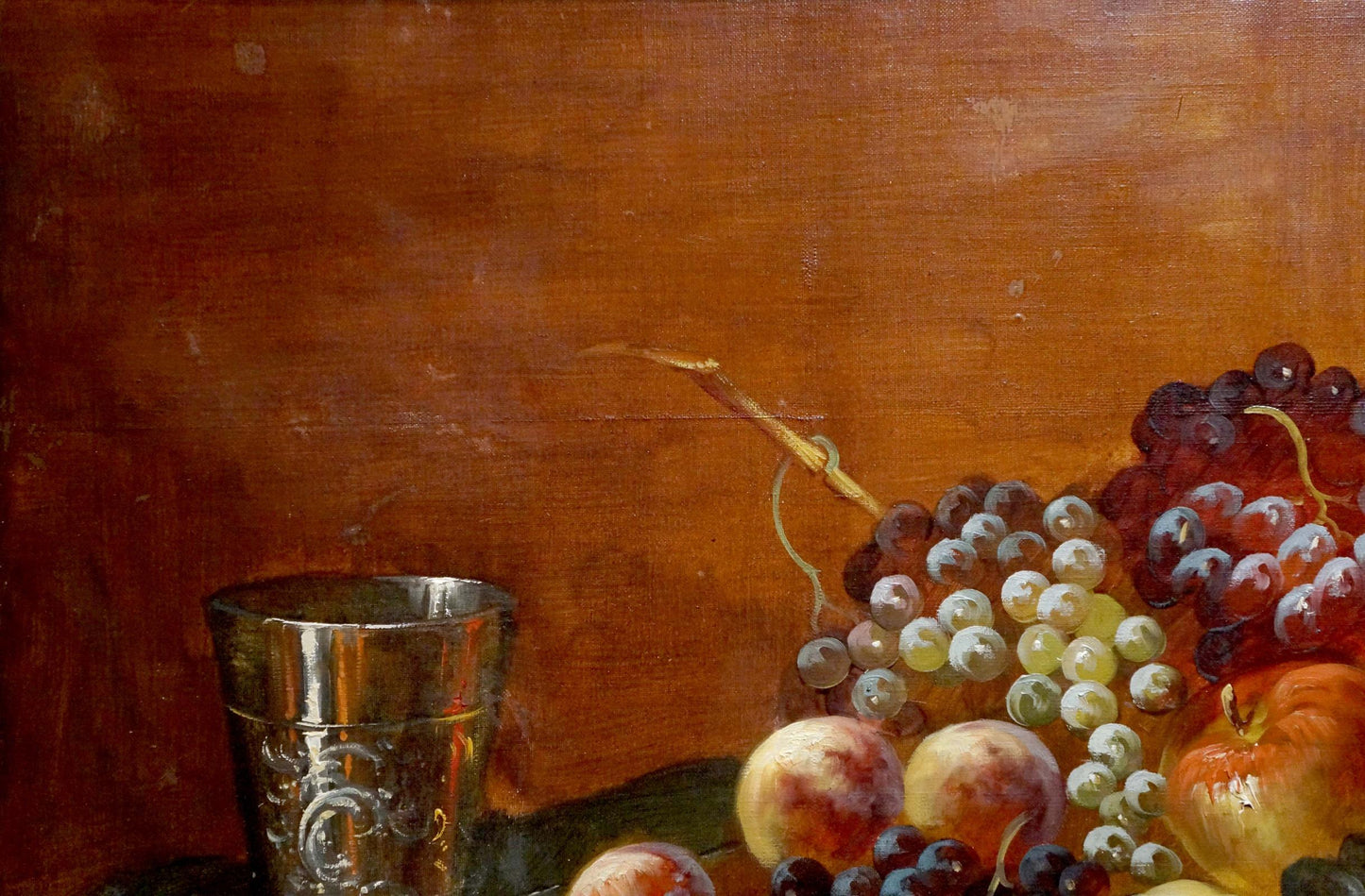 Oil painting Still life Huber Ed.