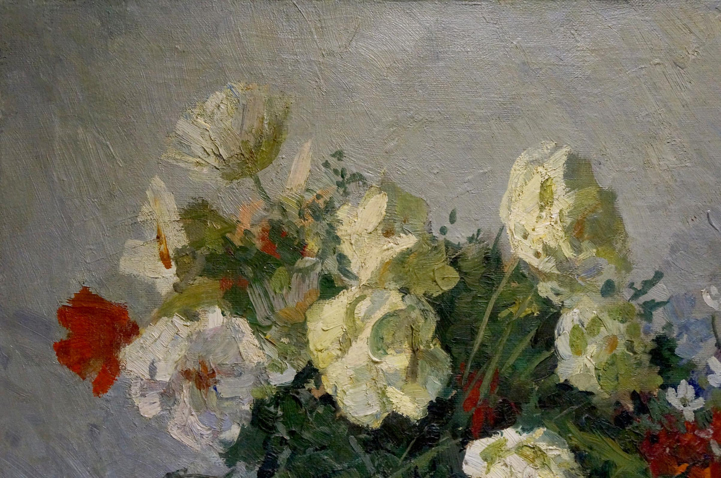 Oil painting Flowers Khodchenko Lev Pavlovich