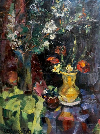 Oil painting Sill life Saenko Ruslan Nikolaevich