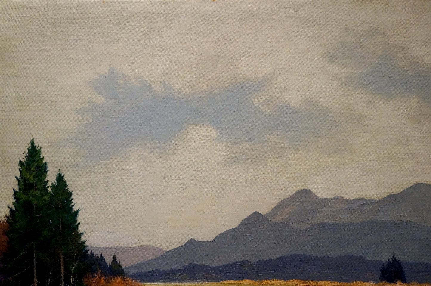 Oil painting Mountain View