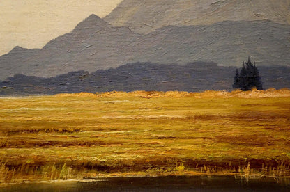 Oil painting Mountain View