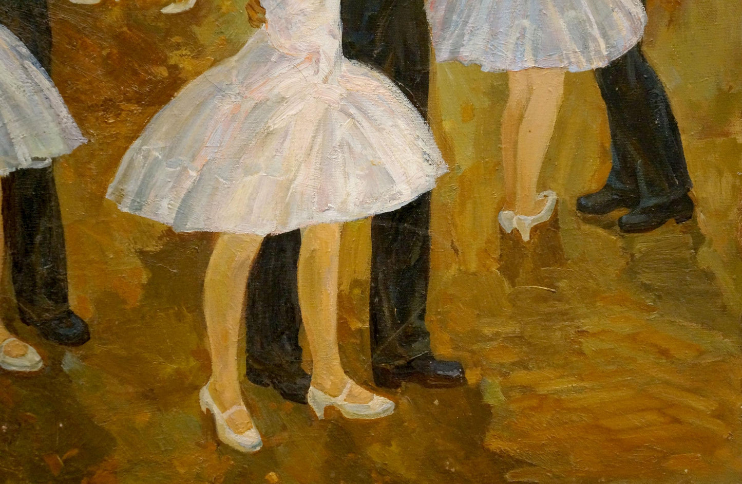 Oil painting Ballroom dancing Fomenok Stanislav Fedorovich