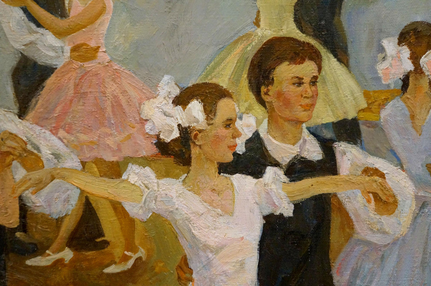 Oil painting Ballroom dancing Fomenok Stanislav Fedorovich