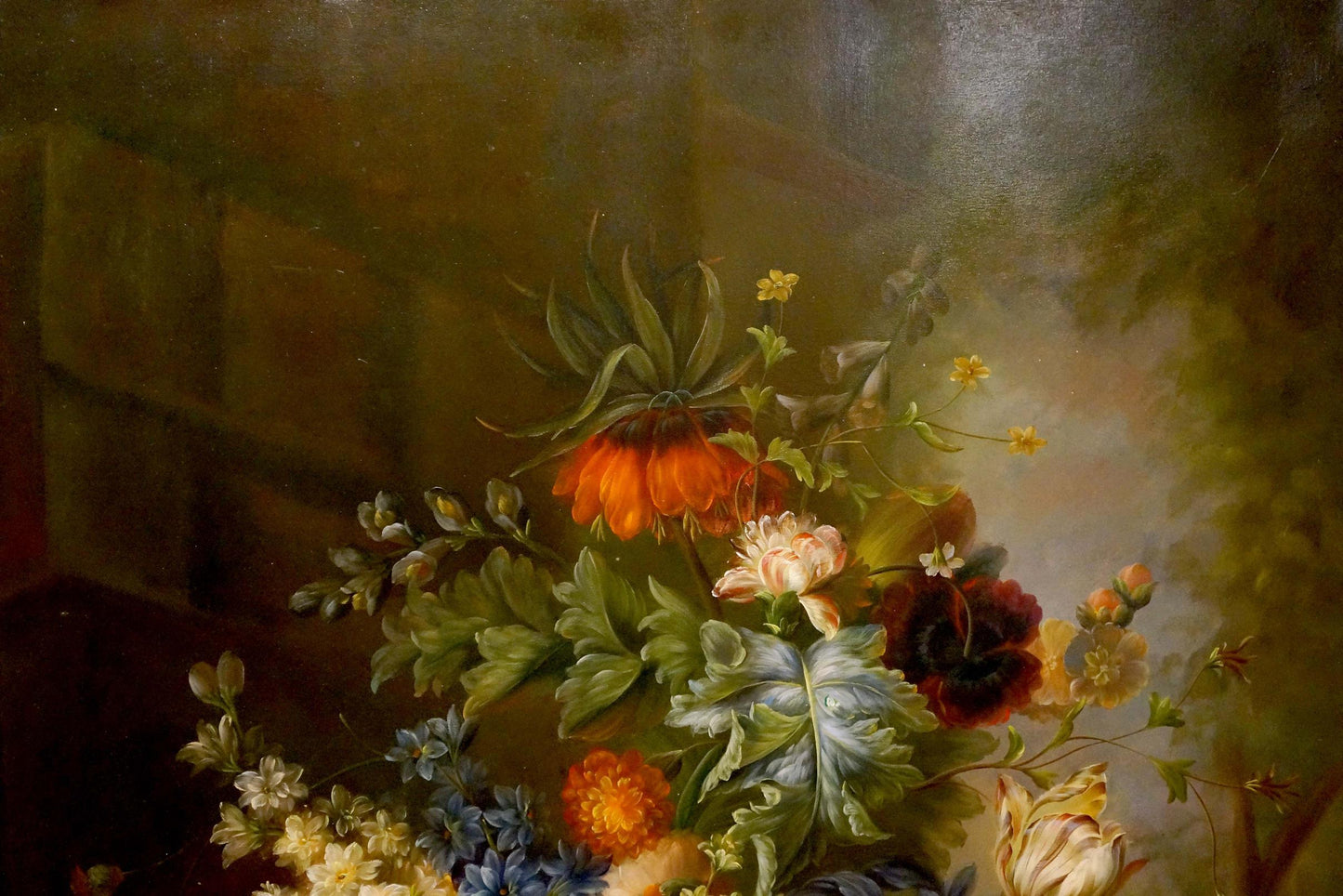 Oil painting The joy of flower still life European artist