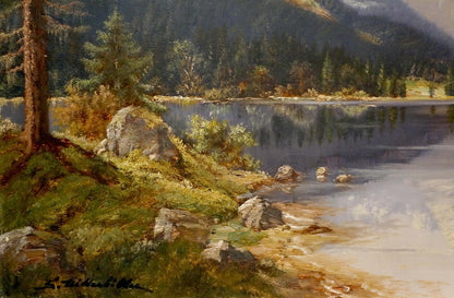 Oil painting Natural beauty S. Mitterbiller