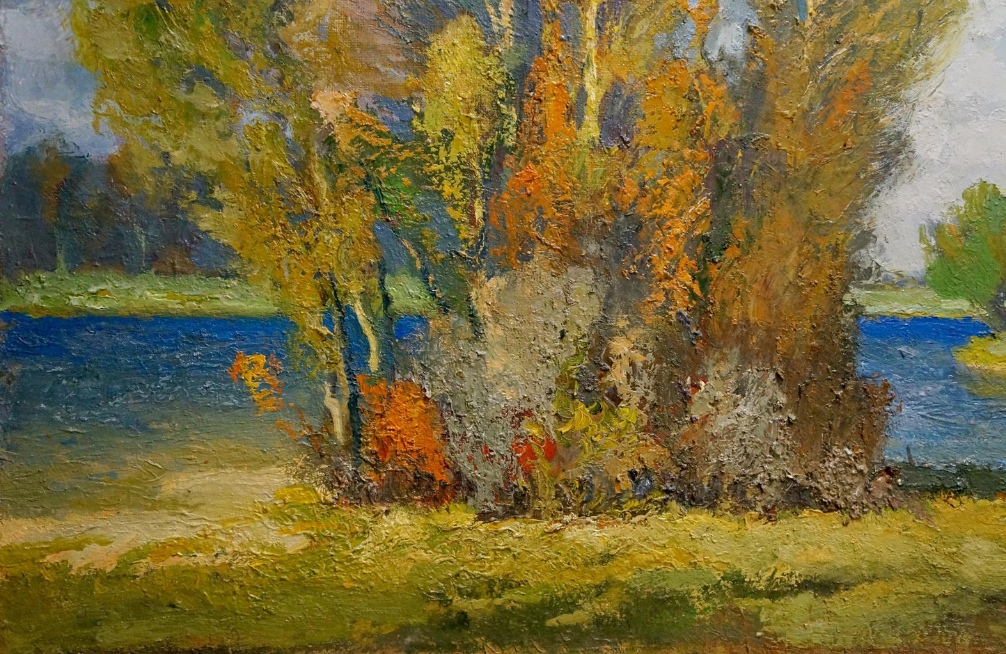 Oil painting Autumn beauty Mynka Alexander Fedorovich