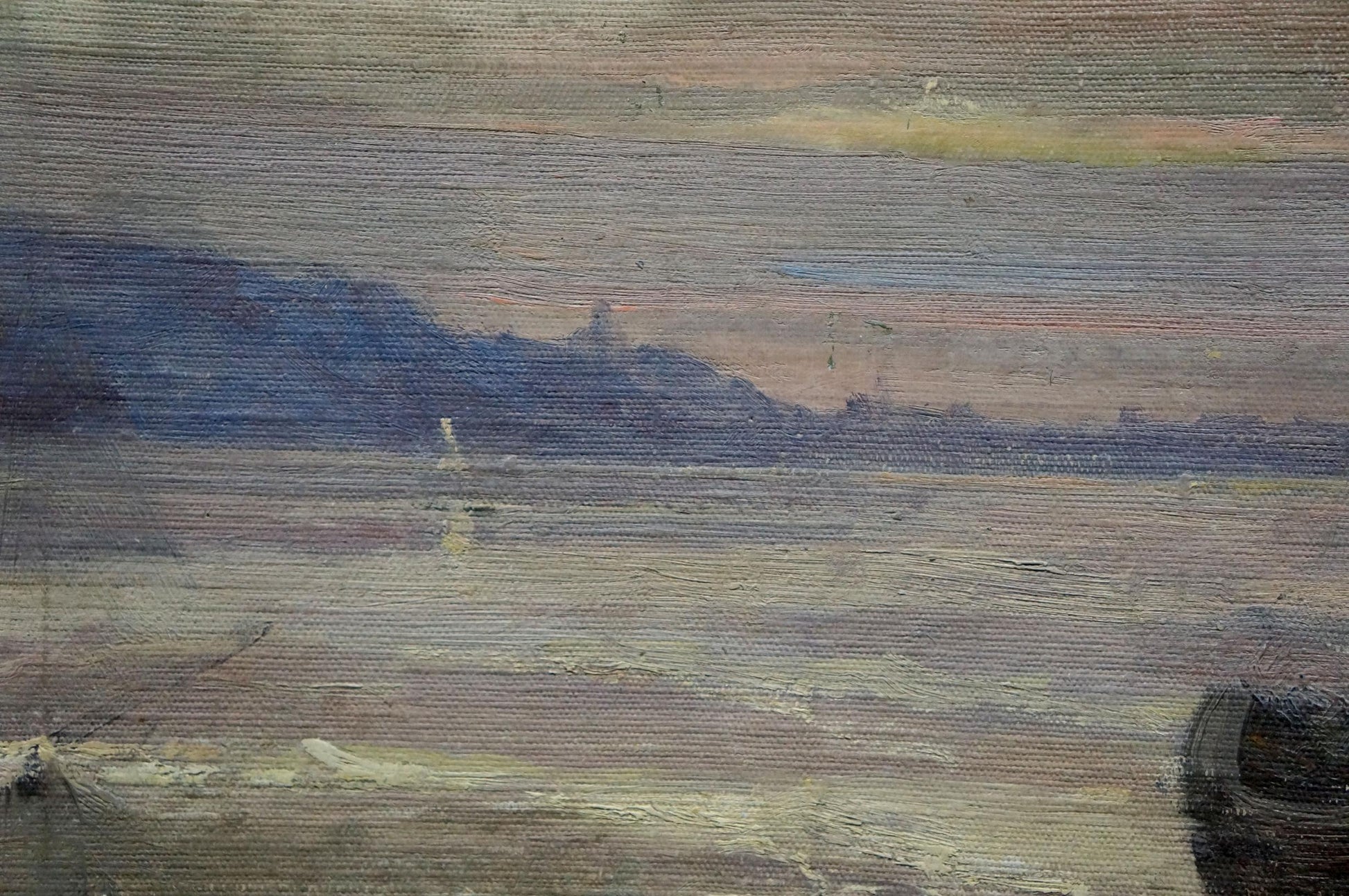 Konovalyuk Fedor Zotikovich's oil painting portrays a mesmerizing seascape