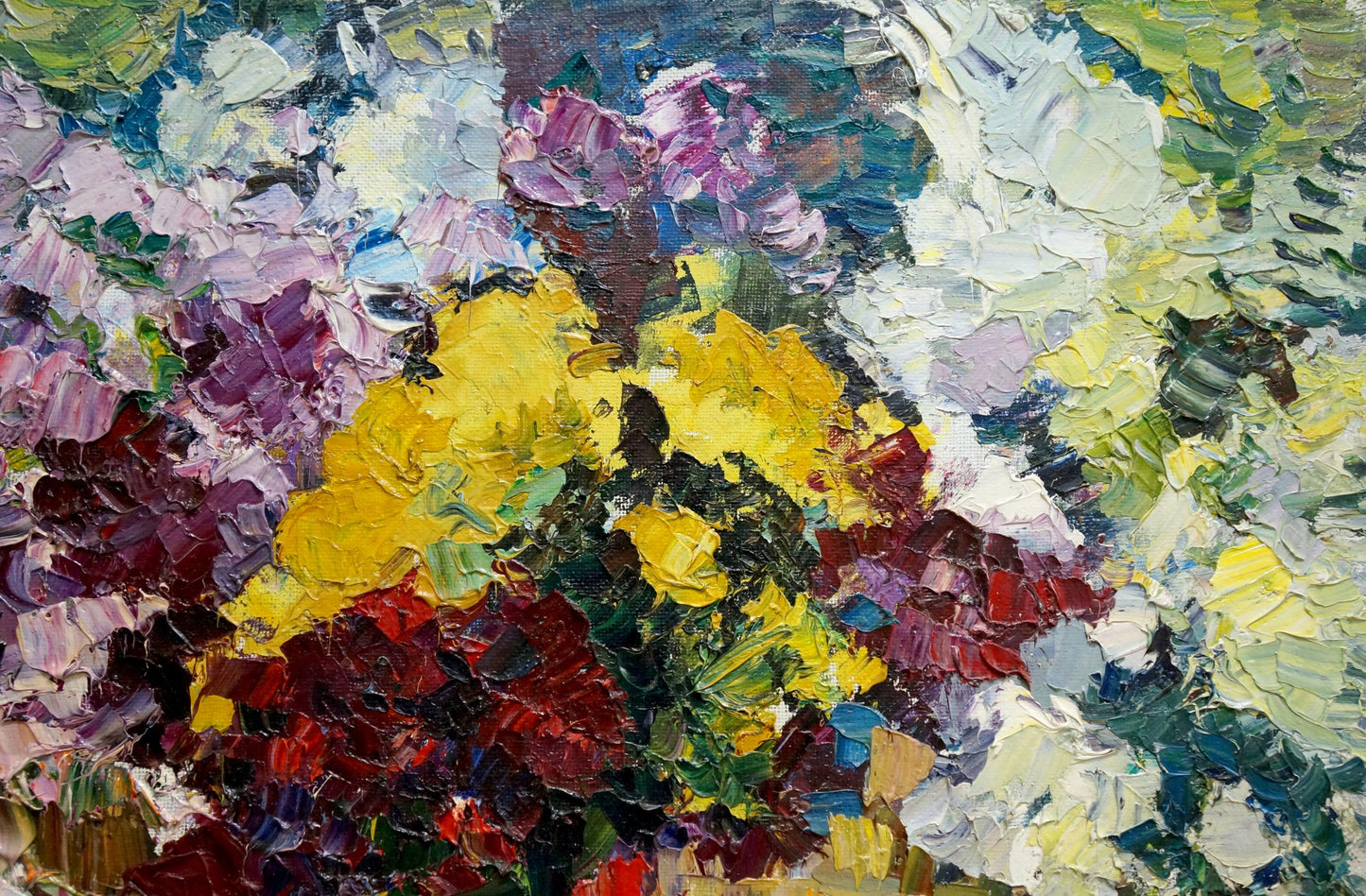 Oil painting Flowers Evgeny Shapovalov