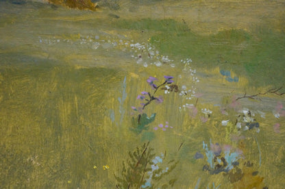 Oil painting Meadows Poltavetsky
