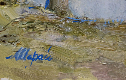Oil painting Trukhanov Island Sharay L. G.