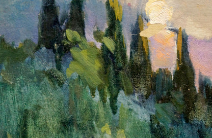 Oil painting Sunset Knishevsky Vladimir Leonidovich