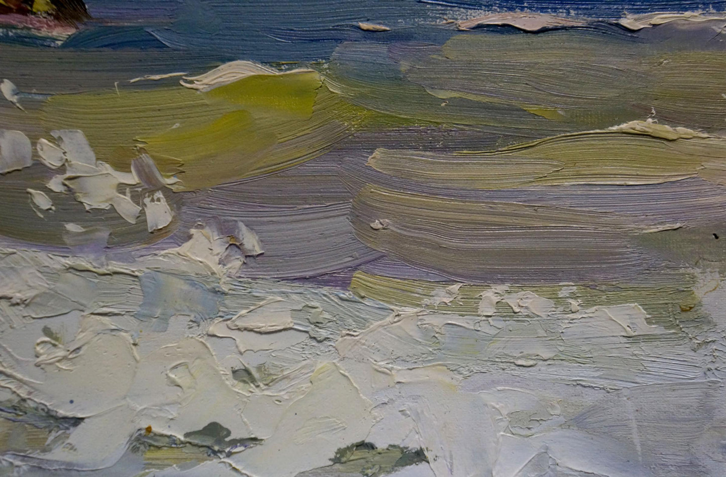 Oil painting Waves Strelov Arkady Efimovich