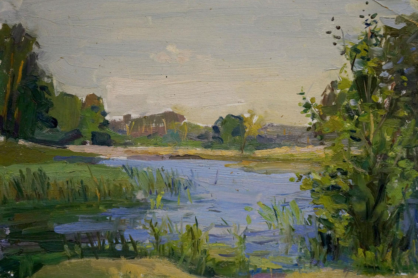 Oil painting Outdoors Buryachok Nikolay Ivanovich