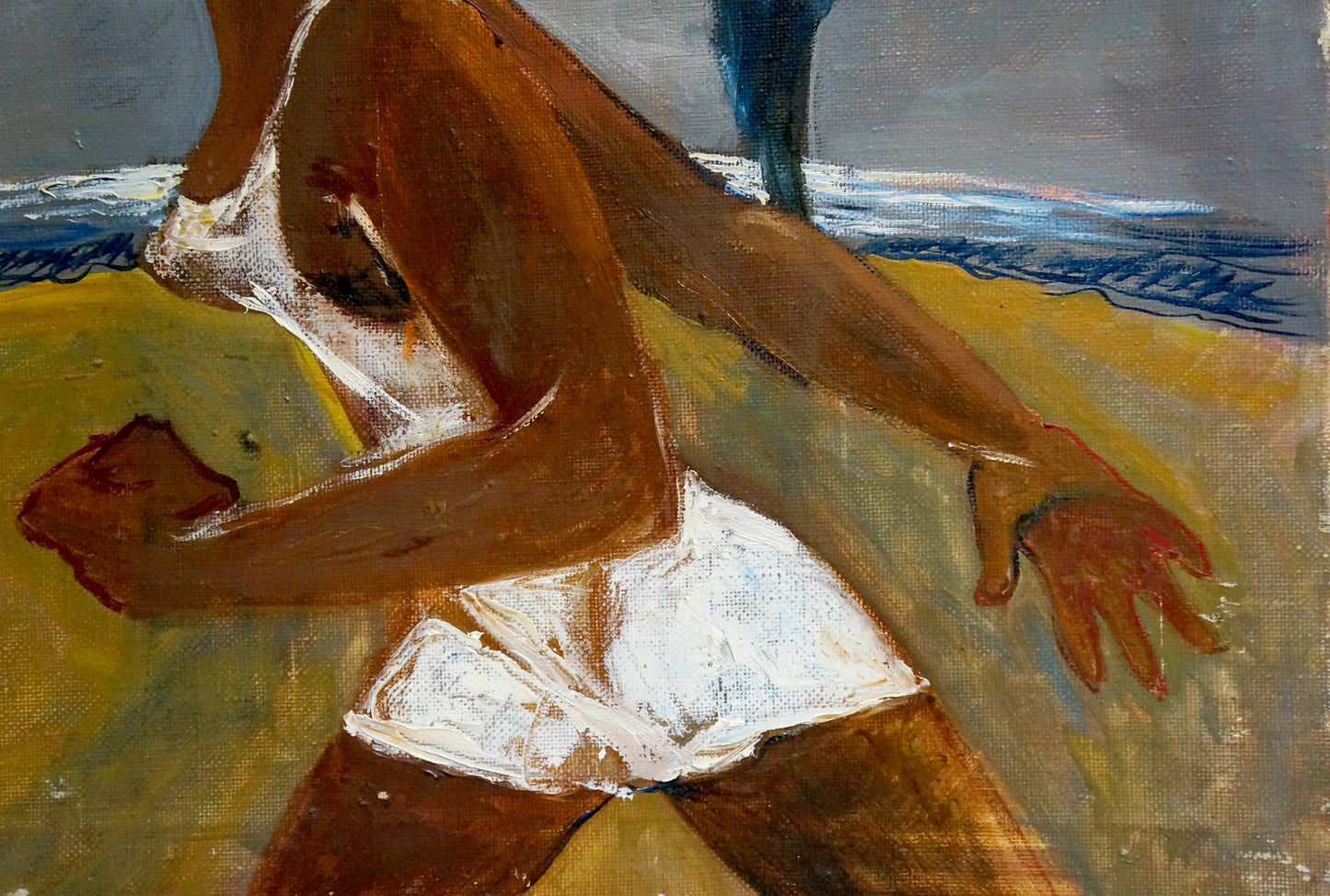 Oil painting Jogging Popovichenko Tatyana Gennadievna