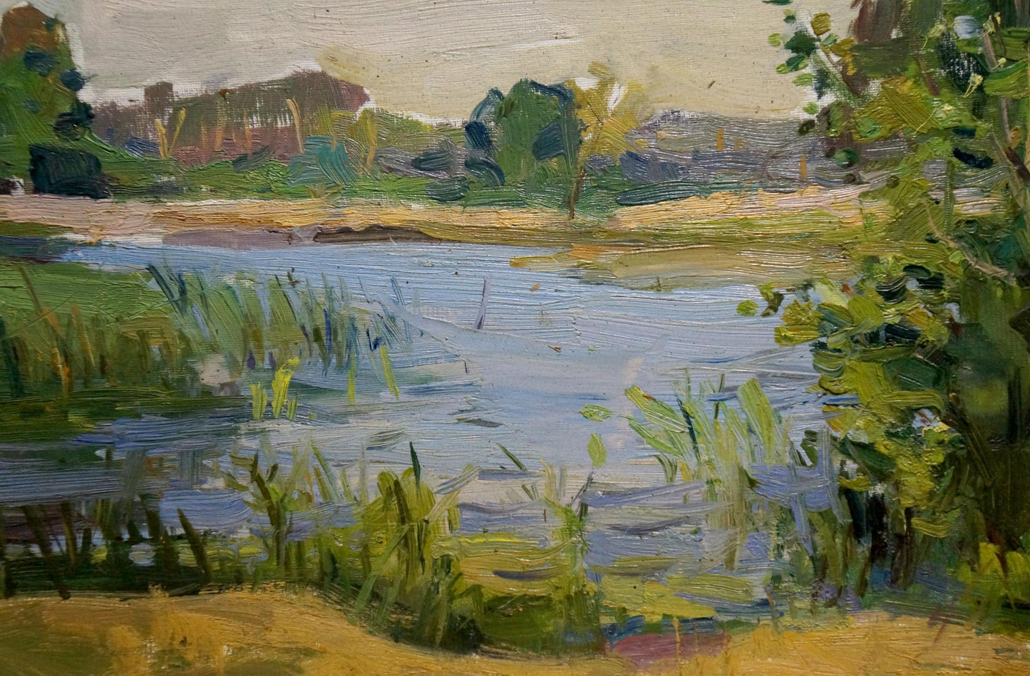 Oil painting Outdoors Buryachok Nikolay Ivanovich