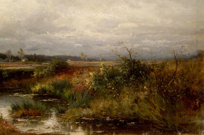 Oil painting Freshness after the rain Unknown artist