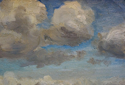 Oil painting To the rain Buryachok Nikolay Ivanovich