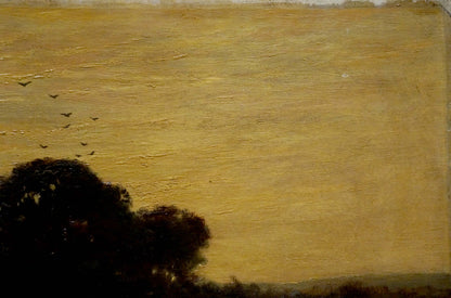 Oil painting Twilight Across the Fields Unknown artist