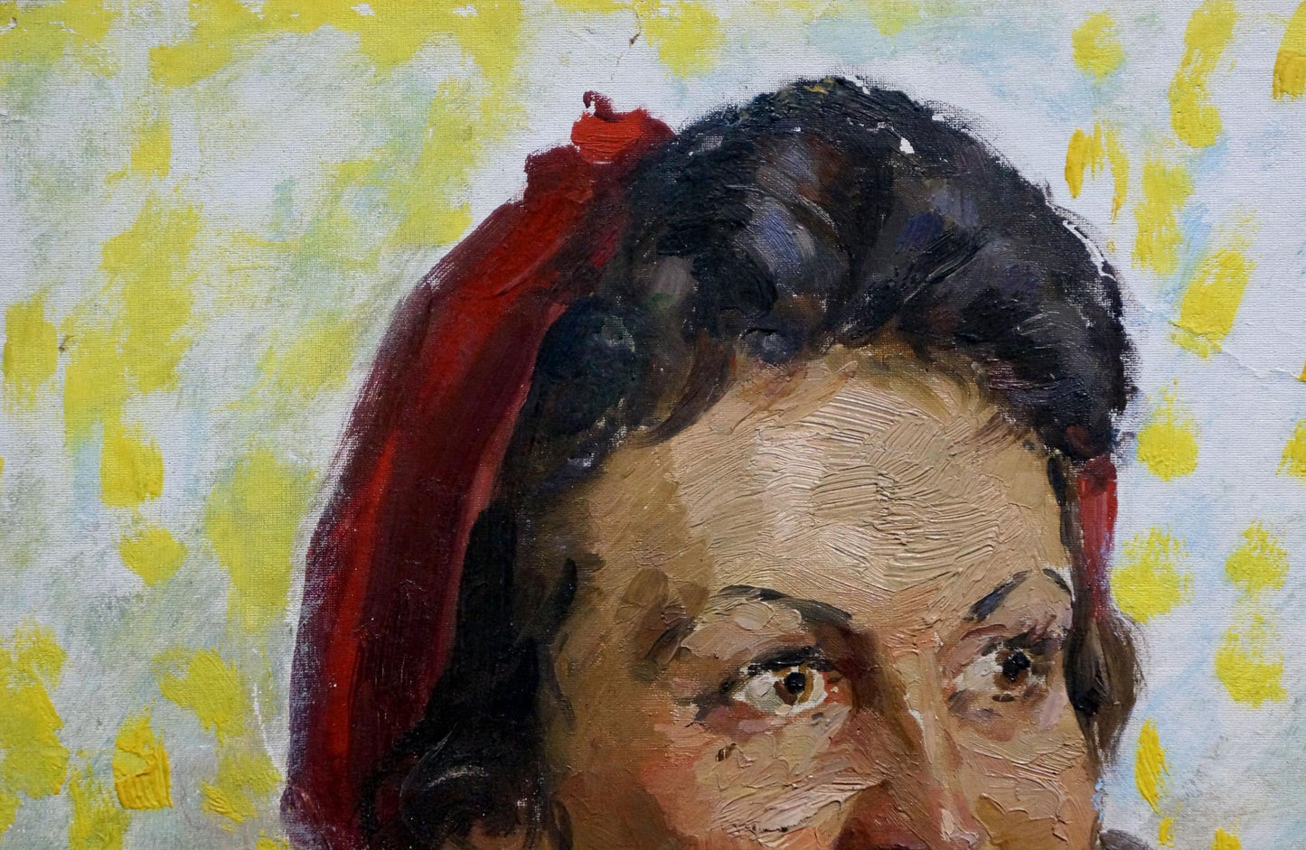 Oil painting Portrait of a woman Sakhnenko Viktor Ivanovich