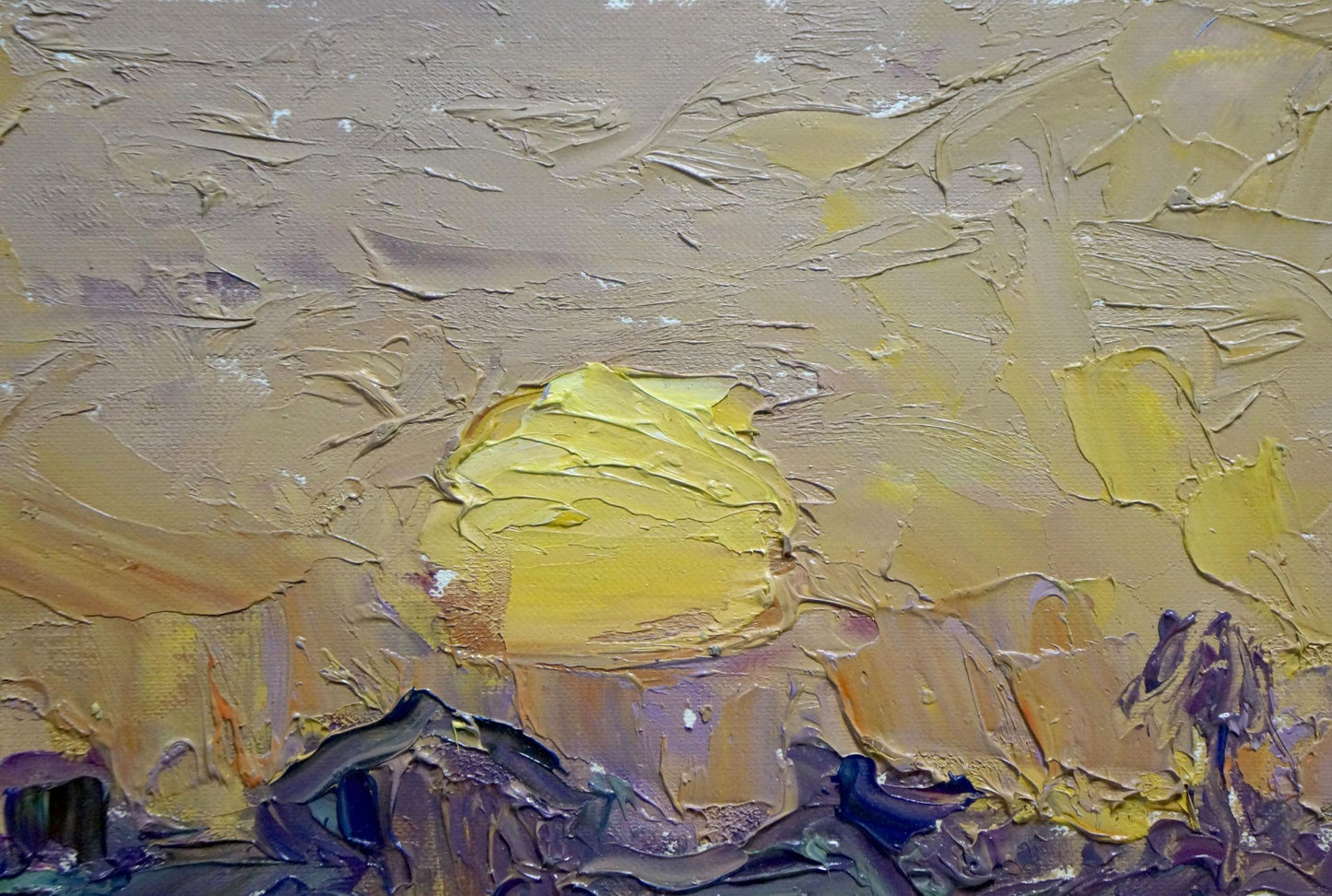 Oil painting Sunset Endeberya Victor