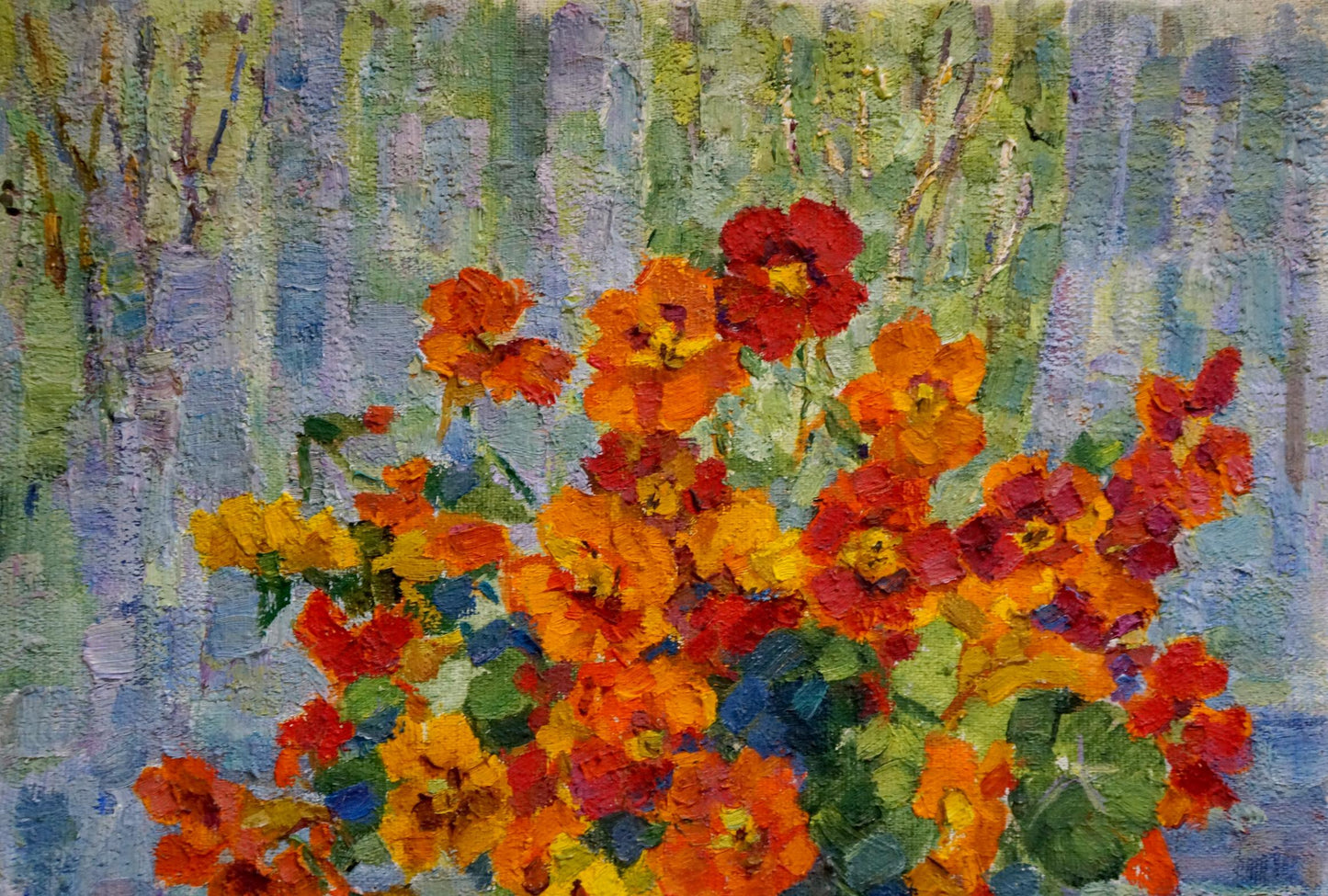 Oil painting Flowers Tkachenko Nina Vasilievna