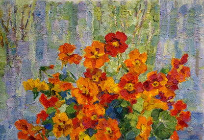 Oil painting Flowers Tkachenko Nina Vasilievna