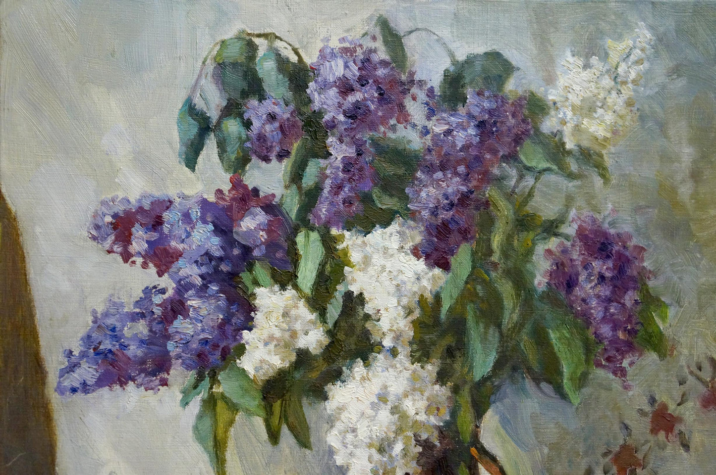 Oil painting Lilac Zhabinsky Leonid Andreevich