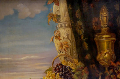 Oil painting Still life with fruit