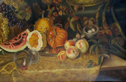 Oil painting Still life with fruit