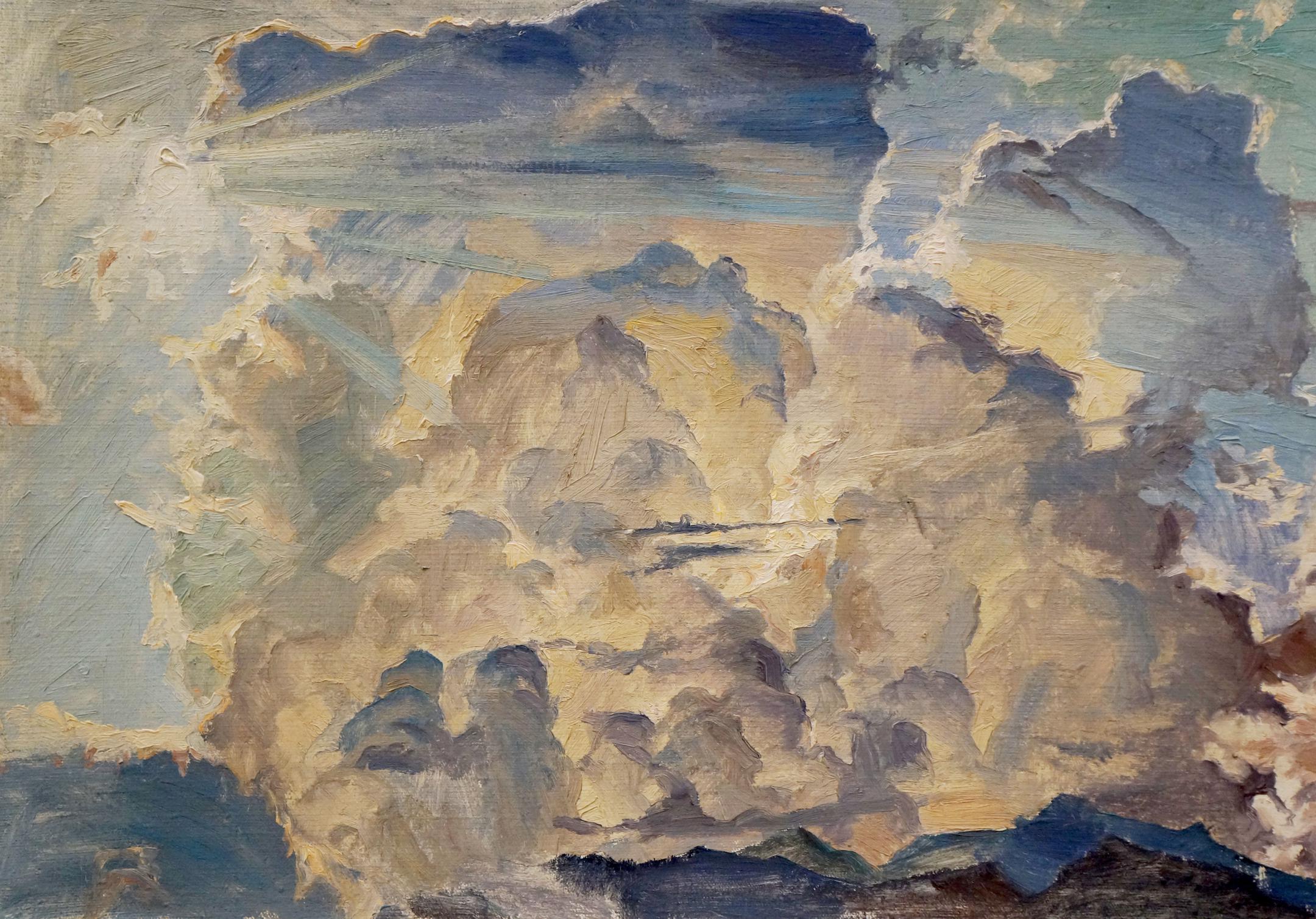 Oil painting The clouds Chernikov Nikolay Vladimirovich