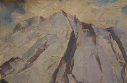 Oil painting Mountain landscape Chernikov Nikolay Vladimirovich