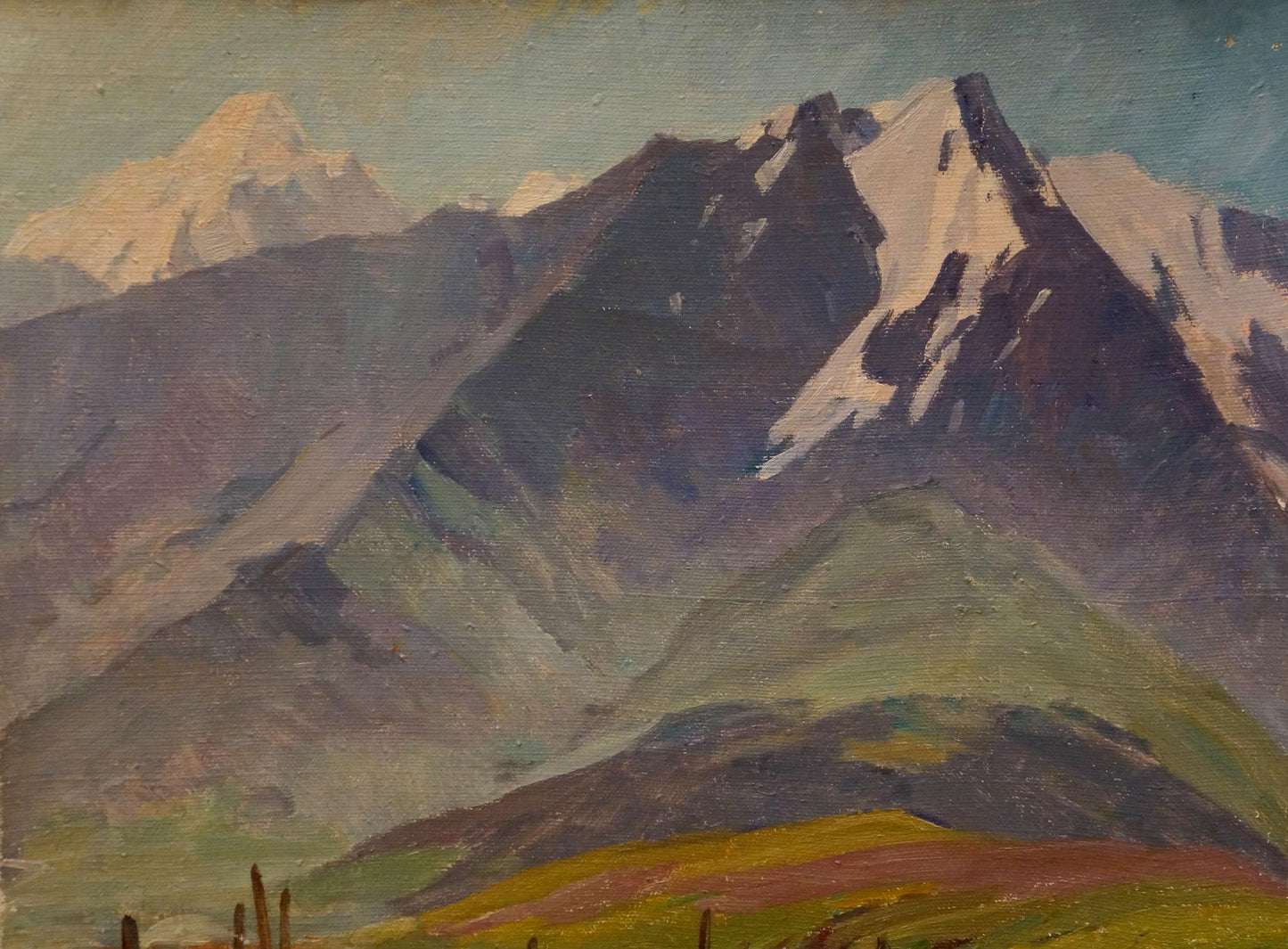 Oil painting Mountain landscape Chernikov Nikolay Vladimirovich