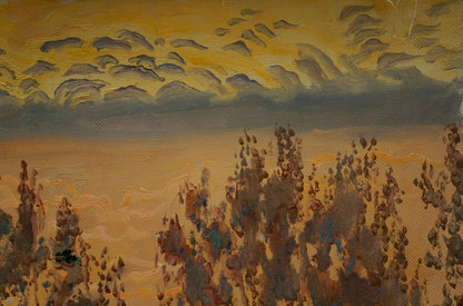 Oil painting Sunset Chernikov Nikolay Vladimirovich