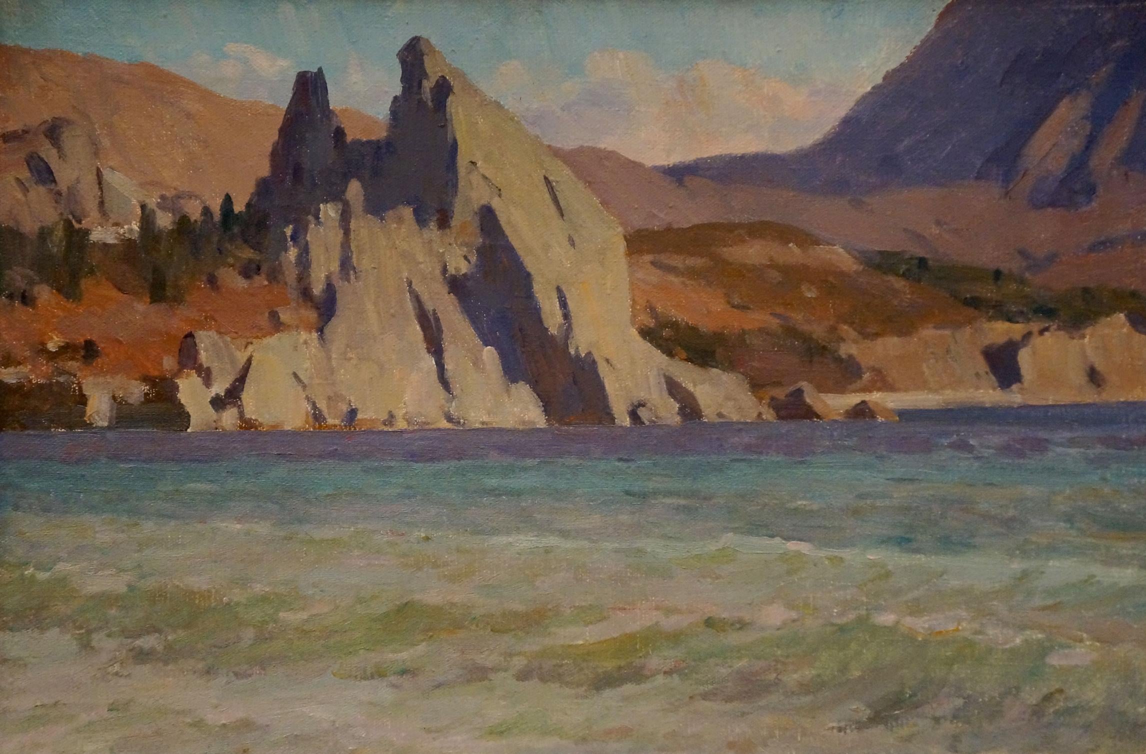Oil painting Rocky coast Chernikov Nikolay Vladimirovich