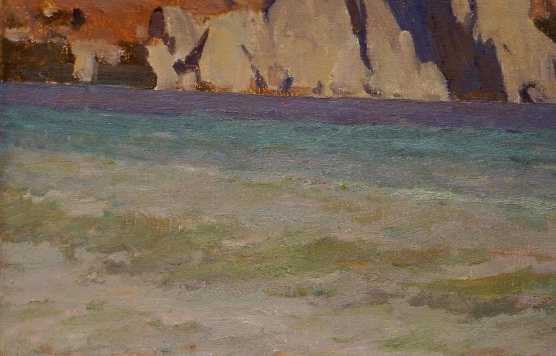 Rocky Coast: an oil painting by Nikolay Vladimirovich Chernikov