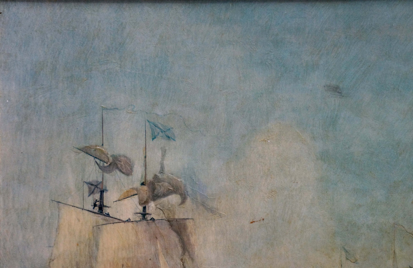 Oil painting Naval battles