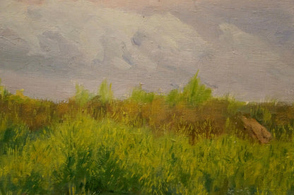 Oil painting After the rain Chernikov Nikolay Vladimirovich